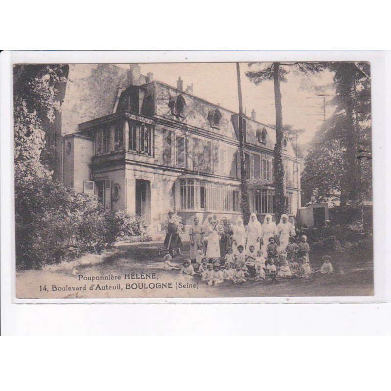 BOULOGNE: pouponnière hélène 14 boulevard d'auteuil - état
