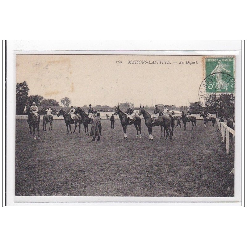 MAISONS-LAFFITTE : au depart - tres bon etat