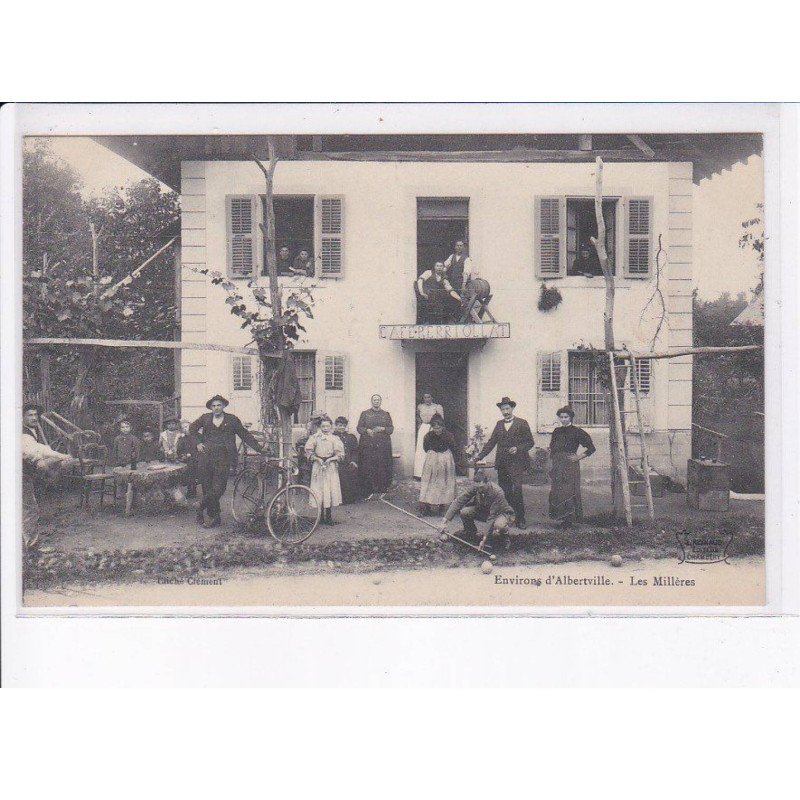 environs ALBERTVILLE: les millères, jeu de boules - très bon état