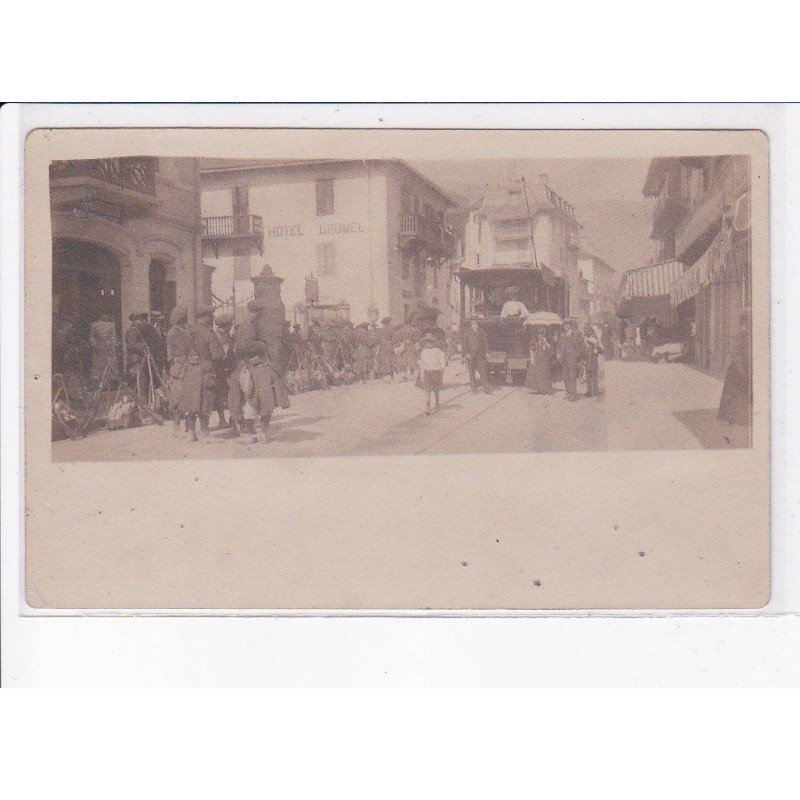 BRIDES-les-BAINS: hôtel grumel, tramway, chasseurs alpins - très bon état