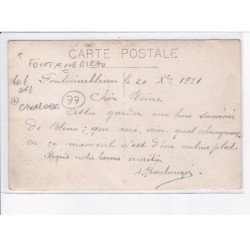 FONTAINEBLEAU: cavalcade - état