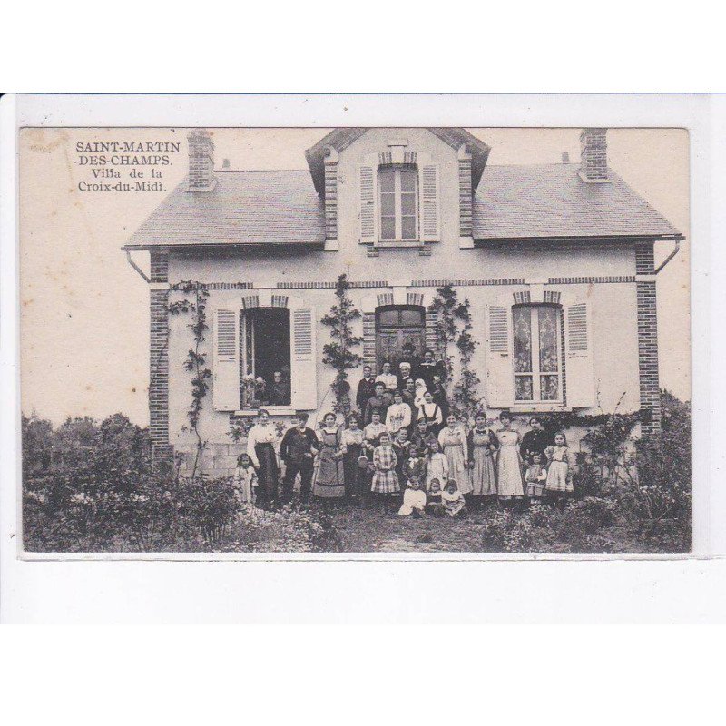 SAINT-MARTIN-des-CHAMPS: villa de la croix-du-midi - très bon état