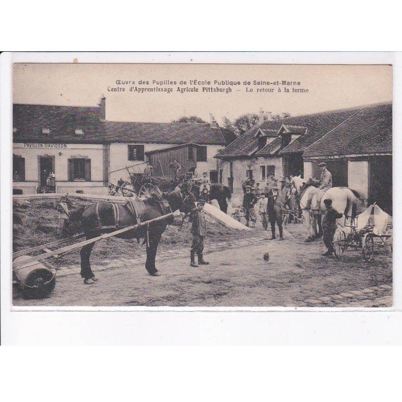 SEINE et MARNE: oeuvre des pupilles de l'école publique - très bon état