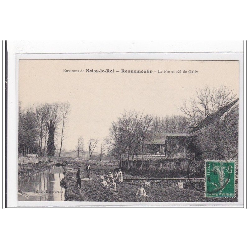 RENNEMOULIN : pré et ru de gally - tres bon etat