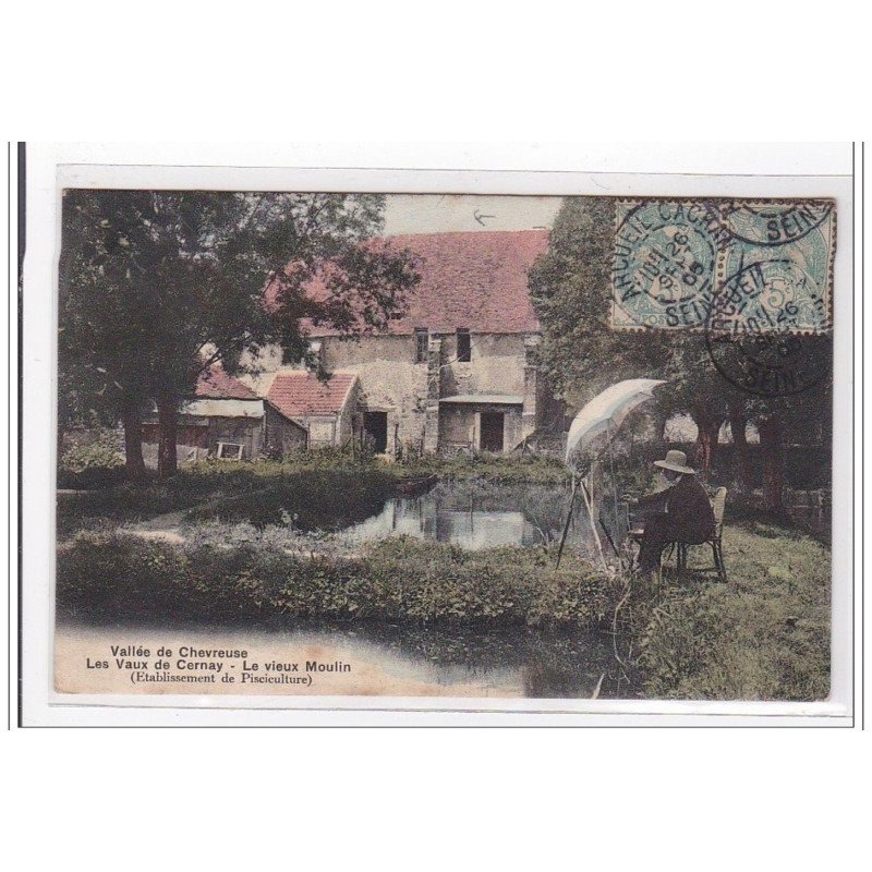 CHEVREUSE : vallée de chevreuse, les vaux de cernay, le vieux moulin - etat