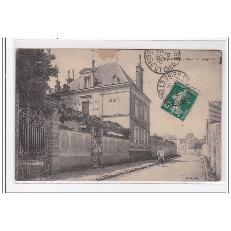 LES ALLUEDS : route de crespieres - tres bon etat