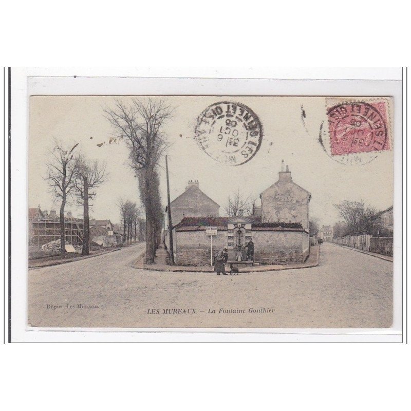 LES MUREAUX : la fontaine gonthier - tres bon etat