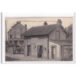 ORCERUS-BEHOUST : la gare et l'hotel de la gare - tres bon etat