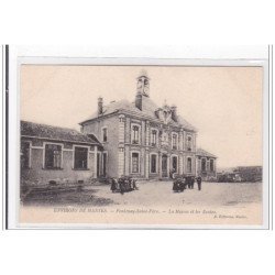 FONTENAY-ST-PIERRE : la mairie et les ecoles - tres bon etat