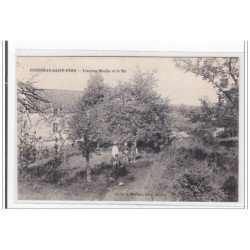 FONTENAY-SAINT-PERE : l'ancien moulin et le ru - tres bon etat