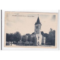 VILLIERS-en-PLAINe : place de l'eglise - tres bon etat