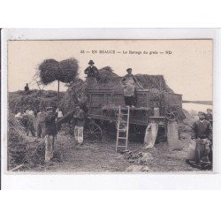 CHARTRES: le battage du grain - très bon état