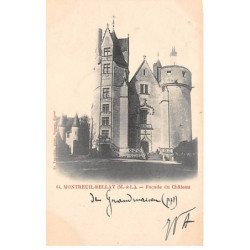MONTREUIL BELLAY - Façade du Château - très bon état