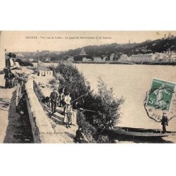 SAUMUR - Vue sur la Loire - Le Quai du Marronnier et le Coteau - très bon état