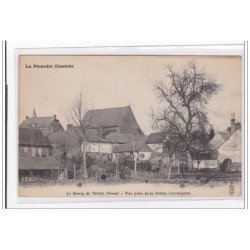 LE BOURG DE TERTRY : vue prise de la riviere l'aumignon - tres bon etat