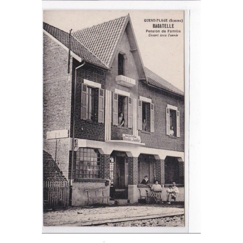 BAGATELLE : pension de famille - tres bon etat
