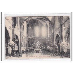 L'ISLE-D'ALBI : intérieur de l'eglise - tres bon etat