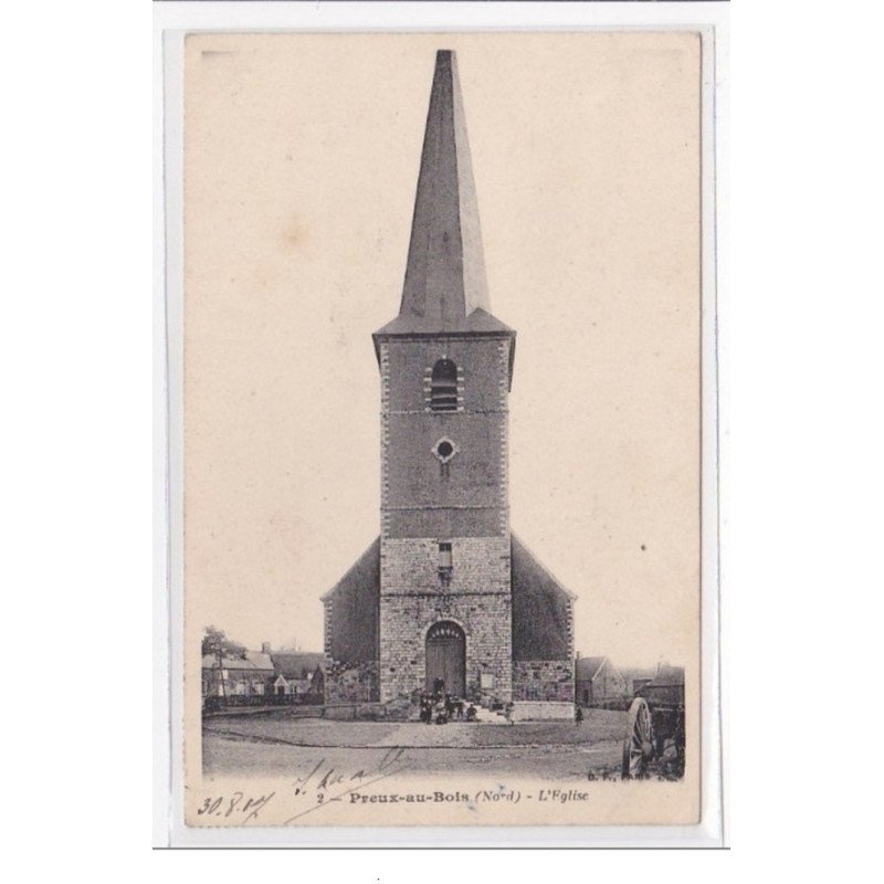 PREUX-en-BOIS : l'eglise - tres bon etat