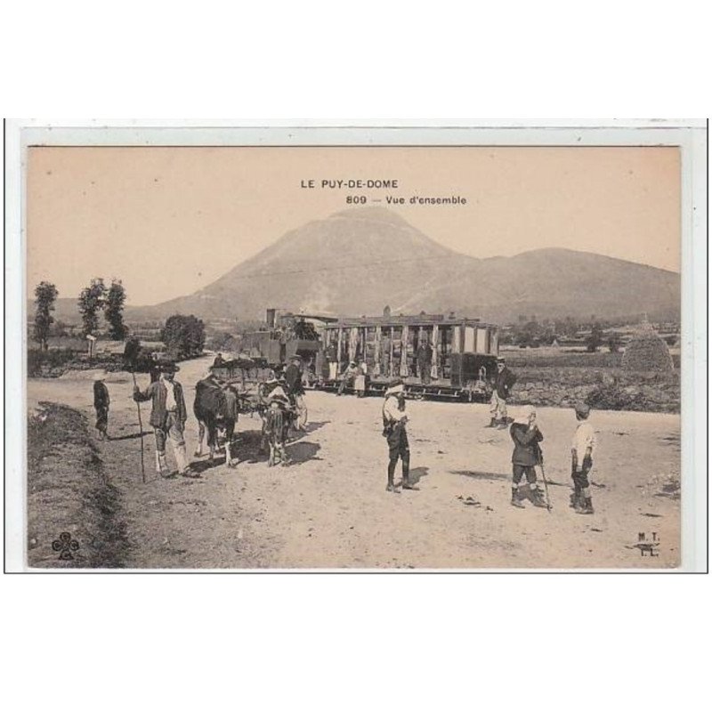 LE PUY DE DOME : vue d'ensemble - très bon état