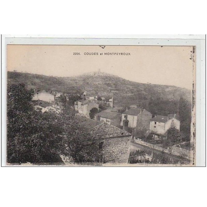 COUDES et MONTPEYROUX - très bon état