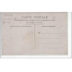TERGNIER : carte photo des grèves des cheminots - très bon état
