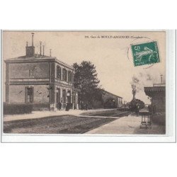 MOULT ARGENCES : la gare - très bon état