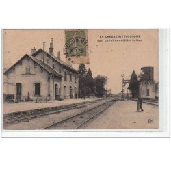 LAVAUFRANCHE : la gare  - très bon état