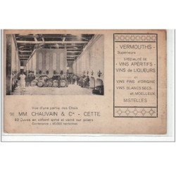CETTE (SETE) : distillerie CHAUVAIN  - très bon état