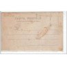 MOUSSY : carte photo des vendanges vers 1900 - bon état (traces au dos)