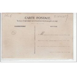 MOUSSY : carte photo du restaurant """" au rendez-vous des chasseurs"""" aubergiste DAVID vers 1910 - très bon état