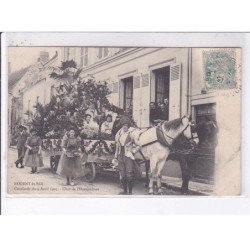 NOGENT-le-ROI: cavalcade 1905, char de l'horticulture - très bon état