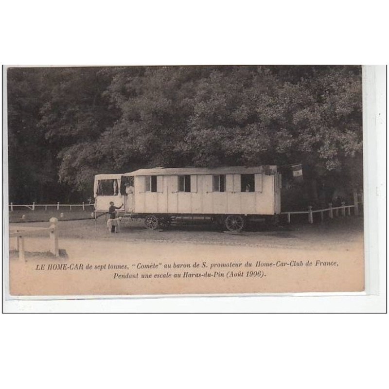 HARAS DU PIN : le """"home car"""" Comète - très bon état