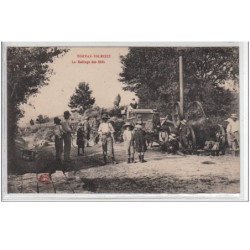 MORVAN - TOURISTE : le battage des blés - très bon état