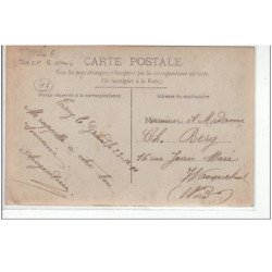 Dieppe : carte photo du café des vertues vers 1910 - très bon état