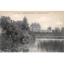 CHATILLON EN BAZOIS - L'Aron et le Château - très bon état