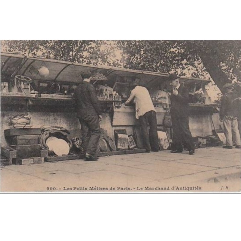 Les Petits Métiers de Paris : n°900 - le marchand d'antiquités - très bon état