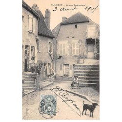 CLAMECY - La Rue Saint Antoine - état