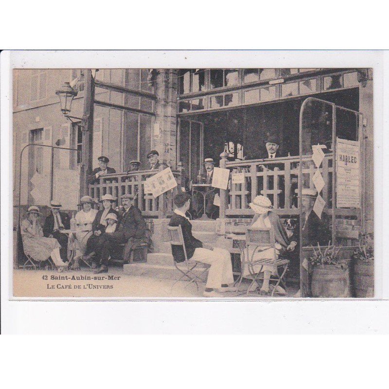 SAINT-AUBIN-sur-MER: le café de l'univers - très bon état