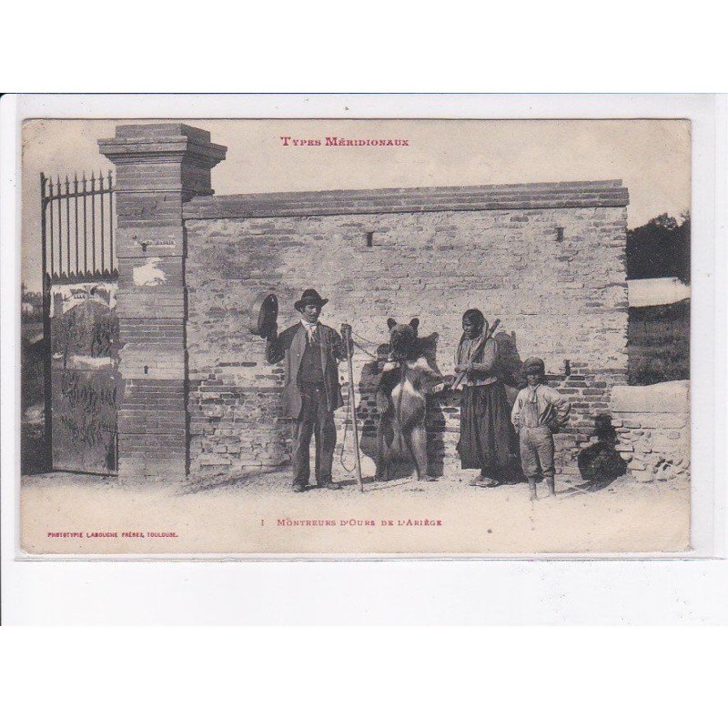 HAUTE GARONNE: montreurs d'ours de l'ariège - état