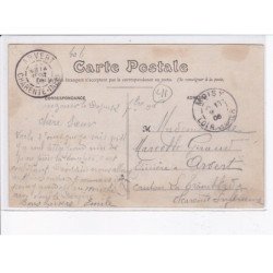 OZOIR-le-DOYEN: l'église et la place - très bon état