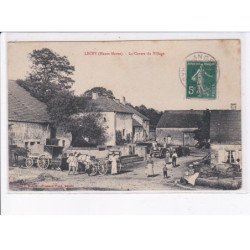 LECEY: le centre du village, attelage - très bon état