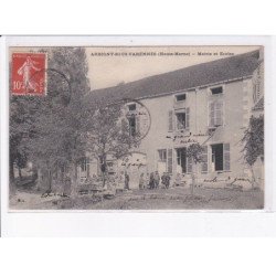 ARBIGNY-sous-VARENNES: mairie et écoles - très bon état