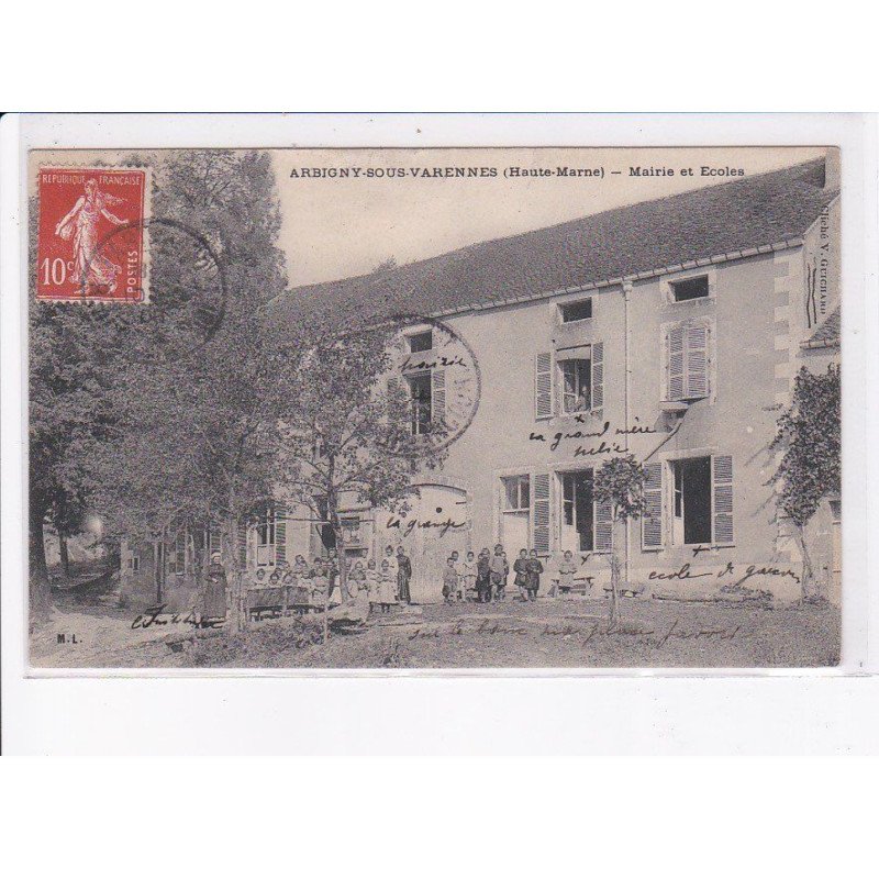 ARBIGNY-sous-VARENNES: mairie et écoles - très bon état