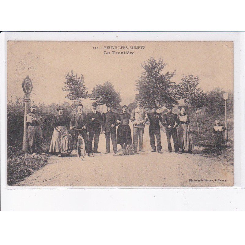 BEUVILLERS-AUMETZ: la frontière - état