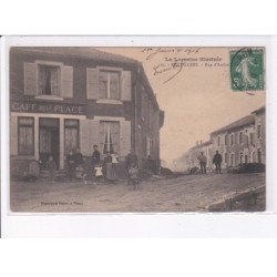 BEUVILLERS: rue d'audun, café de la place