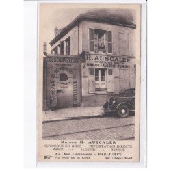 PARIS: 75015 maison H. Auscaler, couscous en gros, automobile - très bon état