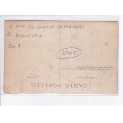 PARIS: 75002, 9 rue de quatre septembre, bijoutier - très bon état