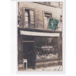 PARIS: 75011, 40 rue popincourt, charcuterie, J. Troufleau - très bon état