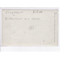 ETUEFFONT: monument aux morts - état