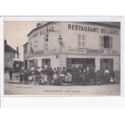 VERT-le-PETIT: hôtel lanquetin, restaurant billard - très bon état